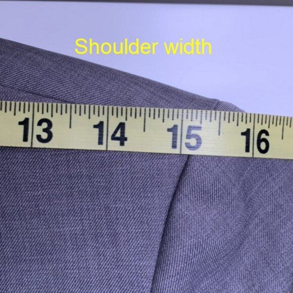 9&Co. Grey Business Chic Jacket Size 4 - Picture 6 of 10